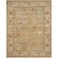 thumbnail image 1 of SAFAVIEH Antiquity Whitaker Floral Bordered Wool Area Rug, Taupe/Beige, 8'3" x 11', 1 of 9