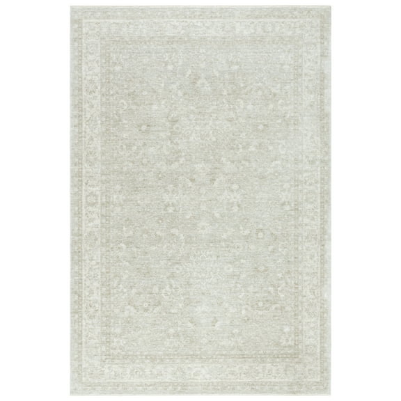 SAFAVIEH April Bernadine Oriental Area Rug, Ivory/Light Grey, 8' x 10'