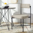 thumbnail image 1 of SAFAVIEH Archer Dining Chairs, Light Grey/Black, Set of 2 (19.3 in. W x 22.5 in. D x 35 in. H), 1 of 7