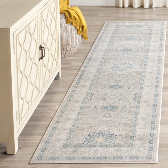SAFAVIEH Archive Collection ARC671A Grey / Blue Rug