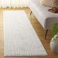 thumbnail image 1 of SAFAVIEH Archway Rowland Geometric Runner Rug, Ivory/Ivory, 2'2" x 8', 1 of 10