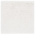 thumbnail image 1 of SAFAVIEH Arctic Giselle Solid Polyester Shag Area Rug, Ivory, 7' x 7' Square, 1 of 7