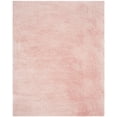 thumbnail image 1 of SAFAVIEH Arctic Giselle Solid Polyester Shag Area Rug, Pink, 8'6" x 12', 1 of 7