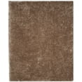 thumbnail image 1 of SAFAVIEH Arctic Giselle Solid Polyester Shag Area Rug, Taupe, 3' x 5', 1 of 7