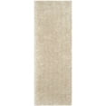 thumbnail image 1 of SAFAVIEH Arctic Giselle Solid Polyester Shag Runner Rug, Light Beige, 2'3" x 6' Runner, 1 of 8