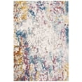 thumbnail image 1 of SAFAVIEH Aria Augustin Abstract Area Rug, Cream/Dark Teal, 3' x 5', 1 of 6