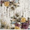 thumbnail image 1 of SAFAVIEH Aria Caelestinus Abstract Area Rug, Cream/Olive, 4' x 4' Square, 1 of 6