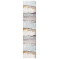 thumbnail image 1 of SAFAVIEH Aria Calanthia Abstract Runner Rug, Ivory/Light Blue, 2' x 8', 1 of 11