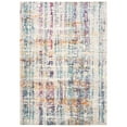 thumbnail image 1 of SAFAVIEH Aria Carleton Abstract Area Rug, Ivory/Turquoise, 4' x 6', 1 of 9