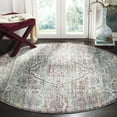 thumbnail image 1 of SAFAVIEH Aria Christopher Traditional Area Rug, Red/Cream, 6'5" x 6'5" Round, 1 of 7