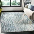 thumbnail image 1 of SAFAVIEH Aria Cian Geometric Dots Area Rug, Cream/Teal, 5'1" x 7'6", 1 of 7