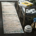 thumbnail image 1 of SAFAVIEH Aria Cromwell Oriental Runner Rug, Blue/Cream, 2' x 8', 1 of 6