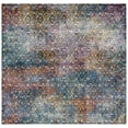 thumbnail image 1 of SAFAVIEH Aria Darrell Geometric Area Rug, Blue/Ivory, 6'5" x 6'5" Square, 1 of 9