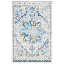 SAFAVIEH Aria Donnchad Oriental Area Rug, Grey/Blue, 8' x 10'