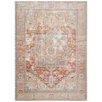 SAFAVIEH Aria Gligor Oriental Area Rug, Rust/Taupe, 6' x 9'