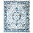 thumbnail image 1 of SAFAVIEH Aria Hartley Floral Bordered Area Rug, Ivory/Navy, 4' x 6', 1 of 10