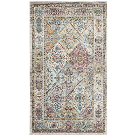 SAFAVIEH Aria Jarvis Oriental Area Rug, Cream/Multi, 3' x 5'