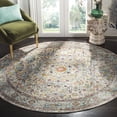 thumbnail image 1 of SAFAVIEH Aria Lucy Traditional Area Rug, Cream/Blue, 6'5" x 6'5" Round, 1 of 7