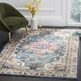 thumbnail image 1 of SAFAVIEH Aria Natasa Traditional Area Rug, Blue/Cream, 9' x 12', 1 of 6