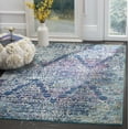 thumbnail image 1 of SAFAVIEH Aria Vergil Bohemian Area Rug, Blue/Multi, 6'5" x 6'5" Square, 1 of 7