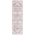 thumbnail image 1 of SAFAVIEH Arizona Alaia Medallion Polyester Runner Rug, Beige/Rust, 2'6" x 8', 1 of 7
