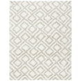 thumbnail image 1 of SAFAVIEH Arizona Briella Geometric Shag Area Rug, Ivory/Beige, 4' x 6', 1 of 9
