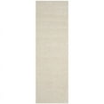 thumbnail image 1 of SAFAVIEH Arizona Cady Solid Shag Runner Rug, Cream, 2'3" x 8', 1 of 12