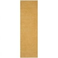 thumbnail image 1 of SAFAVIEH Arizona Cady Solid Shag Runner Rug, Gold, 2'3" x 8', 1 of 12
