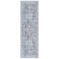 thumbnail image 1 of SAFAVIEH Arizona Carson Distressed Polyester Machine Washable Runner Rug, Beige/Charcoal, 2'6" x 6', 1 of 10