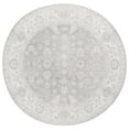 thumbnail image 1 of SAFAVIEH Arizona Chadwick Floral Machine Washable Area Rug, Grey/Ivory, 6' x 6' Round, 1 of 10