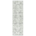 thumbnail image 1 of SAFAVIEH Arizona Gorica Distressed Polyester Machine Washable Runner Rug, Light Grey/Beige, 2'6" x 12', 1 of 10