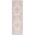 thumbnail image 1 of SAFAVIEH Arizona Mia Medallion Machine Washable Runner Rug, Light Rust/Beige, 2'6" x 8', 1 of 6