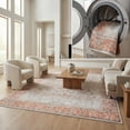 thumbnail image 1 of SAFAVIEH Arizona Phylliss Distressed Area Rug, Rust/Sage, 6' x 9', 1 of 14