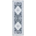 thumbnail image 1 of SAFAVIEH Arizona Roderick Oriental Machine Washable Runner Rug, Grey Green/Ivory, 2'6" x 8', 1 of 9