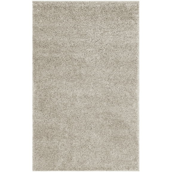 SAFAVIEH Arizona Shag Collection ASG820D Linen Rug