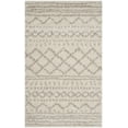 thumbnail image 1 of SAFAVIEH Arizona Teagan Geometric Shag Area Rug, Ivory/Beige, 2'6" x 4', 1 of 9