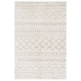 thumbnail image 1 of SAFAVIEH Arizona Teagan Geometric Shag Area Rug, Ivory/Beige, 6' x 8', 1 of 12