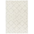 thumbnail image 1 of SAFAVIEH Arizona Zarif Geometric Shag Area Rug, Ivory/Beige, 6' x 8', 1 of 12