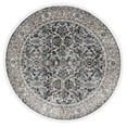 thumbnail image 1 of SAFAVIEH Artifact Aubrey Floral Polyester Area Rug, Charcoal/Gray, 4' x 4' Round, 1 of 7