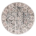 thumbnail image 1 of SAFAVIEH Artifact Esmond Oriental Polyester Area Rug, Charcoal/Ivory, 4' x 4' Round, 1 of 7