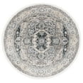 thumbnail image 1 of SAFAVIEH Artifact Milburn Medallion Polyester Area Rug, Gray/Ivory, 4' x 4' Round, 1 of 7
