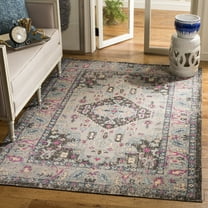 SAFAVIEH Artisan Blaze Oriental Area Rug, Light Grey/Black, 9' x 12'