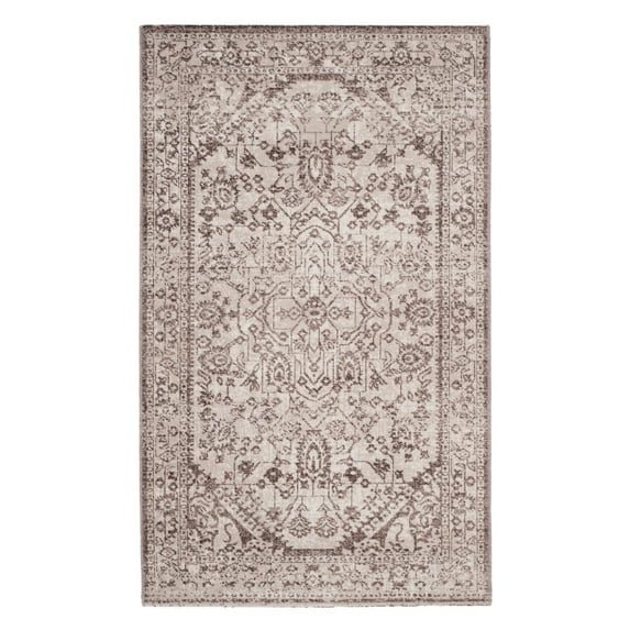 SAFAVIEH Artisan Kasandra Oriental Area Rug, Beige/Brown, 4' x 6'