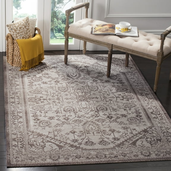 SAFAVIEH Artisan Kasandra Oriental Area Rug, Beige/Brown, 5'1" x 7'6"