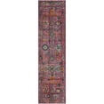 thumbnail image 1 of SAFAVIEH Artisan Kaylee Bohemian Runner Rug, Fuchsia/Multi, 2'2" x 8', 1 of 5