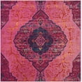 thumbnail image 1 of SAFAVIEH Artisan Layton Bohemian Area Rug, Fuchsia/Multi, 6'7" x 6'7" Square, 1 of 4