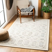 SAFAVIEH Artistry Jorie Geometric Area Rug, Ivory/Beige, 5' x 8'