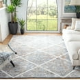 thumbnail image 1 of SAFAVIEH Artistry Linda Trellis Area Rug, Ivory/Gold, 9' x 12', 1 of 9