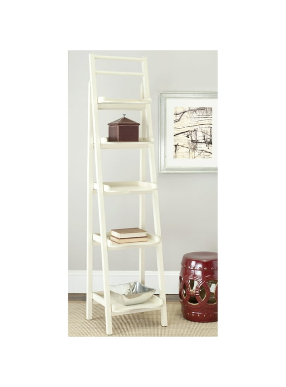 SAFAVIEH Asher Leaning 5-Tier Etagere Ivory
