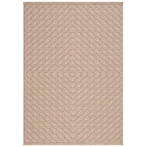 SAFAVIEH Aspect Dionne Diamond Area Rug, Natural/Ivory, 5'3" x 7'6"